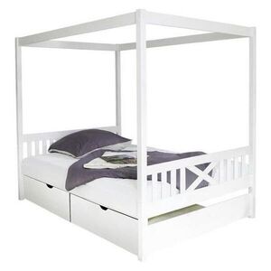 Livetastic POSTEL S NEBESY, 140/200 cm, bílá obraz