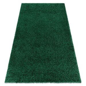 rugsX KOBEREC SOFFI shaggy 5cm láhev zelená 120/170 cm obraz