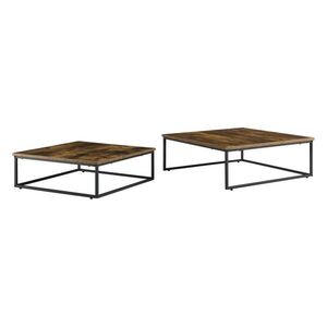 [en.casa] SADA KONZOLOVÝCH STOLKŮ Haninge, 2dílná 75/75/27 cm obraz