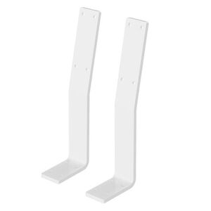 ML-DESIGN DRŽÁK OPĚRKY, sada 2 ks, bílý, z oceli 345 x 90 x 50 mm obraz
