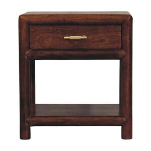 Artisan Furniture NOČNÍ STOLEK Nordic 2 zásuvky Klasická šedá obraz
