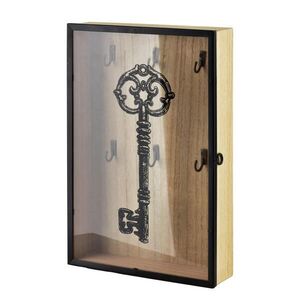 Mondex SKŘÍŇKA NA KLÍČE, dřevo, černá obraz