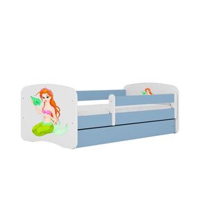 RAUMHIRSCH FURNITURE DĚTSKÁ POSTEL Mořská panna se zásuvkou a matrací 180/80 obraz