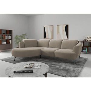 Sit & More ROHOVÁ SEDAČKA, textil, béžová obraz