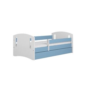 RAUMHIRSCH FURNITURE DĚTSKÁ POSTEL CLASSIC II se zásuvkou a matrací, modrá 90/65/184 obraz