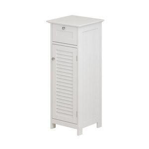 Vicco STŘEDNÍ SKŘÍŇKA Riad Bílá 32 x 87 cm s dvířky a zásuvkou obraz