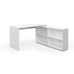 Vicco ROHOVÝ PSACÍ STŮL FlexPlus Bílá 137 x 60 cm obraz