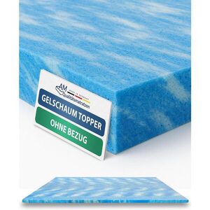 AM Qualitätsmatratzen GELOVÁ topper bez potahu 120/200 cm - výška 4 cm obraz