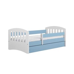 RAUMHIRSCH FURNITURE DĚTSKÁ POSTEL CLASSIC se zásuvkou bez matrace modrá 90/65/184 obraz
