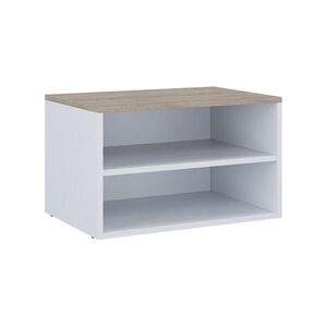 Vicco KOMODA Betti Bílá/Sonoma 60 x 36 cm se 2 přihrádkami obraz