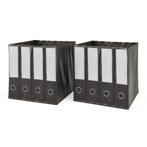 Vicco SKLÁDACÍ BOX Černá 30 x 30 cm Sada 2 kusů obraz