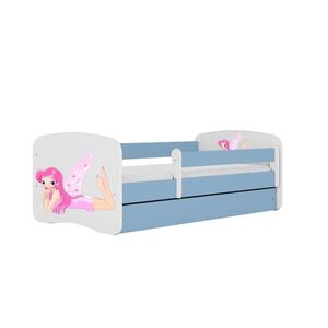 RAUMHIRSCH FURNITURE DĚTSKÁ POSTEL Víla s křídly se zásuvkou a matrací 180/80 obraz