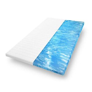 Schlaftroll GELOVÝ TOPPER 140x190 cm – 7 zón – prateľný poťah z mikrovlákna – pohodlný topper na matrac obraz