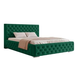 Fedve POLSTROVACÍ POSTEL CALLIA 200x200 cm, Zelená obraz