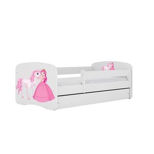RAUMHIRSCH FURNITURE DĚTSKÁ POSTEL Princezna s koněm a zásuvkou 160/80 90/61/164 obraz