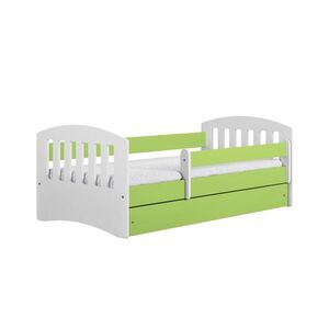 RAUMHIRSCH FURNITURE DĚTSKÁ POSTEL CLASSIC se zásuvkou a matrací zelená 90/65/144 obraz