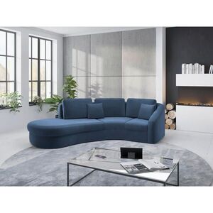 Sit & More ROHOVÁ SEDAČKA, textil, modrá obraz