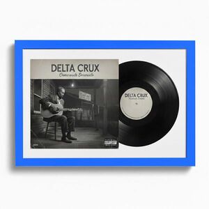 K-Möbel RÁM NA GRAMOFONOVÉ DESKY 40/60 na obal a vinylovou desku obraz