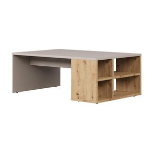 Vicco KONFERENČNÍ STŮL Danny Kašmír 90 x 60 cm s policemi obraz