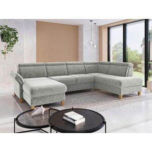 Sit & More SEDACÍ SOUPRAVA, textil, světle šedá obraz