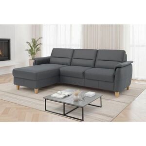 Sit & More ROHOVÁ SEDAČKA, textil, kůže, černá obraz