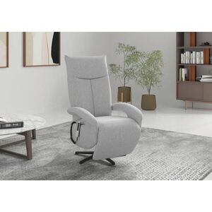 Sit & More RELAXAČNÍ KŘESLO, textil, světle šedá obraz