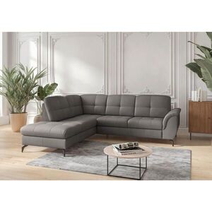 Sit & More ROHOVÁ SEDAČKA, textil, kůže, mokka obraz