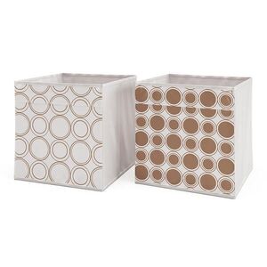 Vicco SKLÁDACÍ BOX Bílá/zlatá 30 x 30 cm Sada 2 kusů obraz