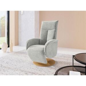 Sit & More RELAXAČNÍ KŘESLO, textil, světle šedá obraz