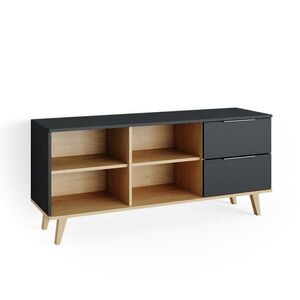 Vicco NÍZKÝ NÁBYTEK POD TELEVIZI Nautica Antracit 134 x 61 cm obraz