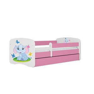 RAUMHIRSCH FURNITURE DĚTSKÁ POSTEL Slon se zásuvkou 140/70 80/61/144 obraz