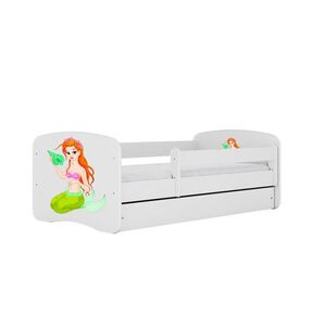 RAUMHIRSCH FURNITURE DĚTSKÁ POSTEL Mořská panna se zásuvkou 140/70 80/61/144 obraz