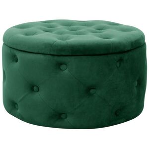 RAUMHIRSCH FURNITURE ČALOUNĚNÁ STOLIČKA Zelená 55/30/55 obraz