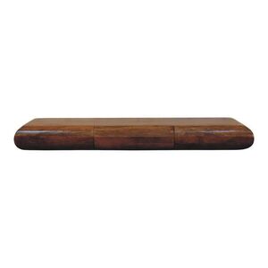 Artisan Furniture PŘÍBORNÍK s povrchovou úpravou v barvě jantaru, 4 dvířka, 6 vnitřních polic, pražená hnědá. obraz