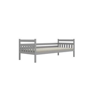 RAUMHIRSCH FURNITURE DĚTSKÁ POSTEL Dawid bez matrace 80/200 šedá 80/200 obraz