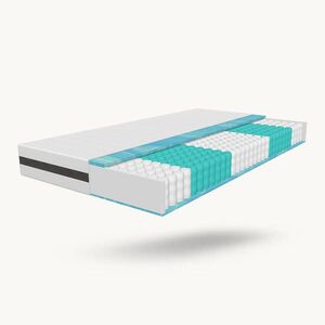 Schlaftroll TAŠKOVÁ PRUŽINOVÁ MATRACE 90x200 – 7 ZÓN – H3 – 24 CM – ORTOPEDICKÁ A PRODYŠNÁ obraz