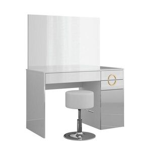 Vicco TOALETNÍ STOLEK Adela Bílá 115 cm s taburetem obraz