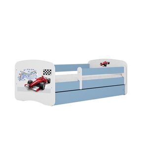 RAUMHIRSCH FURNITURE DĚTSKÁ POSTEL Formule 1 se zásuvkou a matrací 180/80 obraz