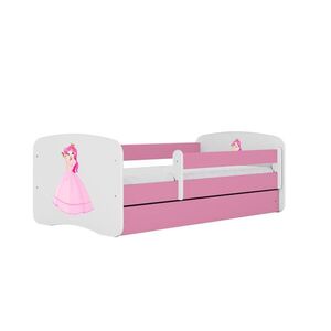RAUMHIRSCH FURNITURE DĚTSKÁ POSTEL Princezna se zásuvkou 140/70 80/61/144 obraz