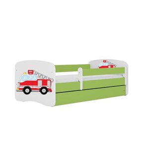 RAUMHIRSCH FURNITURE DĚTSKÁ POSTEL Hasičské auto se zásuvkou 180/80 90/61/184 obraz