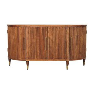 Artisan Furniture NOČNÍ STOLEK Rich-Velvet-Mocha-Finish, 2 zásuvky, 1 otevřená police, tmavě hnědý obraz