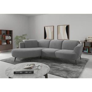 Sit & More ROHOVÁ SEDAČKA, textil, šedá obraz
