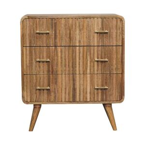 Artisan Furniture SKŘÍŇ T-tyč Cortez kaštan, 1 zásuvka a otevřená přihrádka, tmavě hnědá obraz