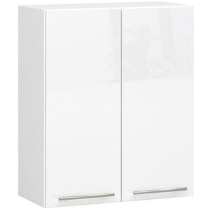 RAUMHIRSCH FURNITURE ZÁVĚSNÁ SKŘÍŇ Bílá, lesklá bílá 72/60/30 obraz
