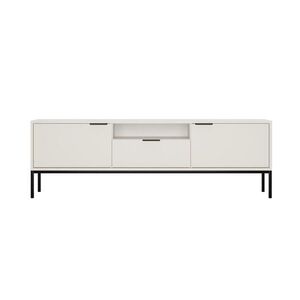 RAUMHIRSCH FURNITURE NÍZKÁ SKŘÍŇKA Austin II bílá, černá 33/56, 4/175 cm obraz