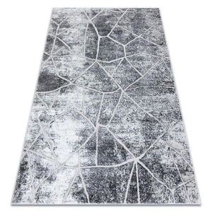 rugsX MODERNÍ MEFE koberec 2783 Mramor - Strukturální, dvě úrovně rouna šedá 180/270 cm obraz