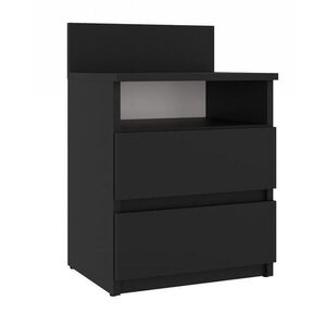 RAUMHIRSCH FURNITURE NOČNÍ STOLEK Černý 40/59/32 obraz