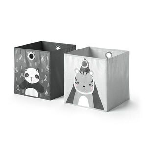 Vicco SKLÁDACÍ BOX Tmavě šedá 30 x 30 cm Sada 2 kusů obraz