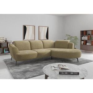 Sit & More ROHOVÁ SEDAČKA, textil, olivově zelená obraz
