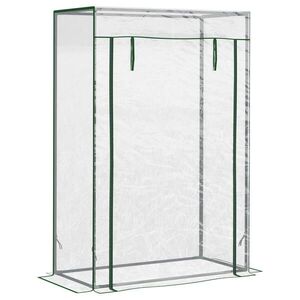 Outsunny FOLIOVÝ SKLENÍK, průhledný, ocel, plast obraz